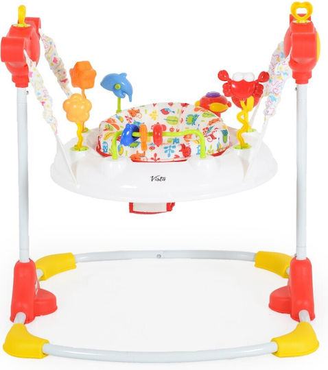 Moni Baby Jumper Vista Cu Muzică Lumină Și Sunete Pentru 6+ Luni