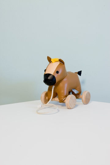 Baby to Love Pull-Along Toy Pull-along Horse made of Fabric for 12++ Months