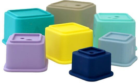 Bbluv Stacking Toy made of Silicone for 3++ Months