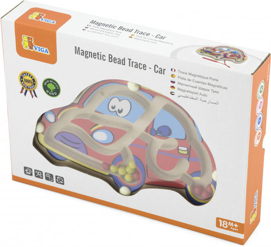 Viga Toys Λαβύρινθος Magnetic από Ξύλο για 18+ Μηνών