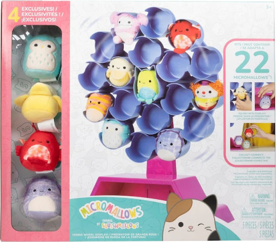 Jazwares Бебешка играчка Micromallows Play & Display Ferris Wheel за 36++ месеца
