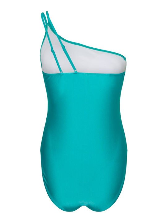 Maternity Swimsuit Turquoise 20020097 Lulu Mamalicious
