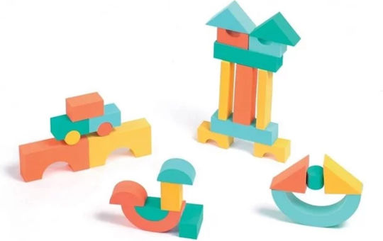 Ludi Activity Cube Foam Blocks made of Wood for 10++ Months