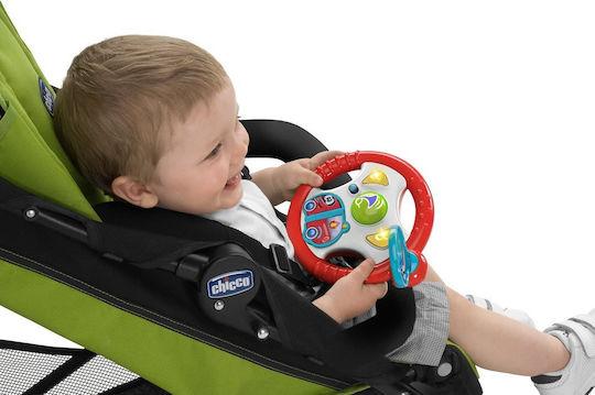 Chicco Steering Wheel Interactive Toddler Steering Wheel with Music and Sounds for 6++ Months