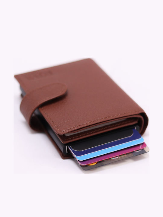 Ανδρικό Πορτοφόλι με RFID και Μηχανισμό Slide Ταμπά