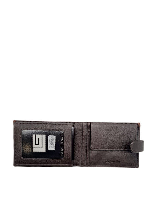 Leather Men's Wallet Classic with RFID Brown