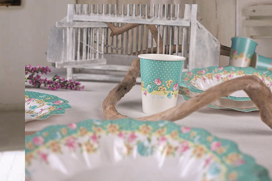 Givi Shabby Chic Πιάτο για Party 10τμχ