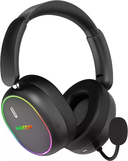 HATOR Phoenix 2 Ασύρματο Over Ear Gaming Headset με σύνδεση Bluetooth / USB