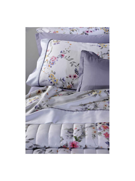 Down Town Home 842 Rania Pillowcase Set Oxford Multicolour 52x75cm.