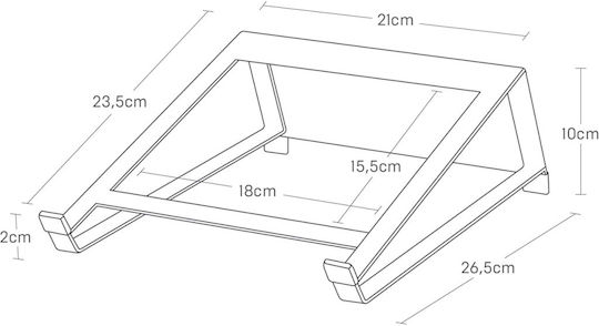 Yamazaki Βάση Στήριξης για Laptop έως 17"