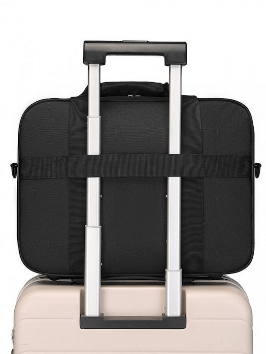 Miss Lulu Shoulder / Handheld Bag for Laptop Black TVK2456-BK