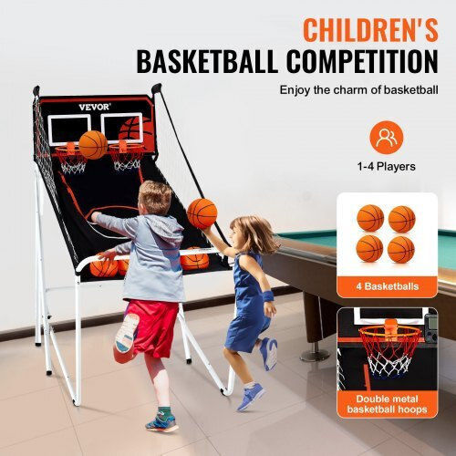 Vevor Indoor Basketball Hoop with Stand & Ball