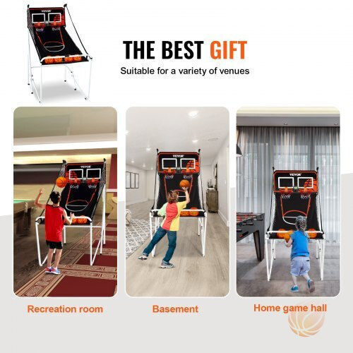 Vevor Indoor Basketball Hoop with Stand & Ball