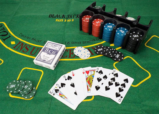 Action One Set 200 Nummerierte Pokerchips in Metallbox 4 G