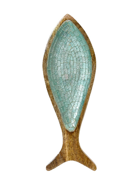 Kaemingk Round Decorative Tray 29x29cm Kaemingk Round Decorative Tray 29x29cm