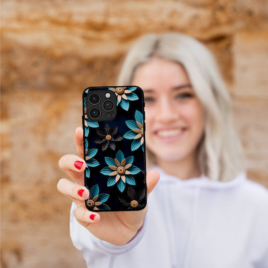 Sonique 3D Flower Series Case for Motorola Moto G31 4G Moto G41 4G Light Blue