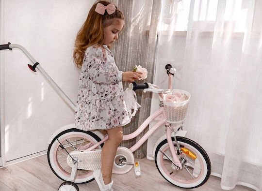 Sun Baby 16" Bicicletă pentru copii de Oras Roz