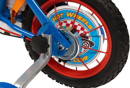 Hot Wheels 12" Kids Bicycle BMX Blue