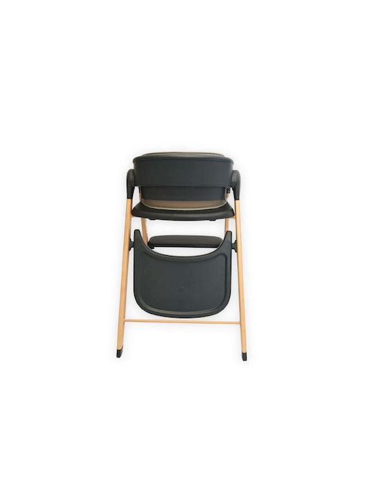 Bo Jungle Shady Αναδιπλούμενο Καρεκλάκι Φαγητού Shady Grey