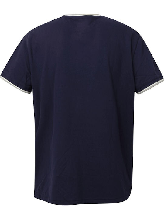 Polo Short Sleeve Blouse Dark Blue