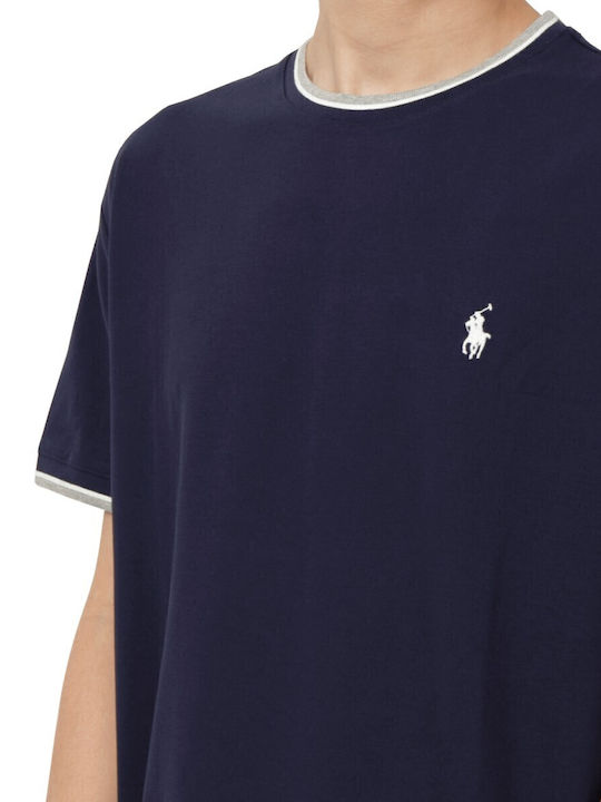 Polo Short Sleeve Blouse Dark Blue