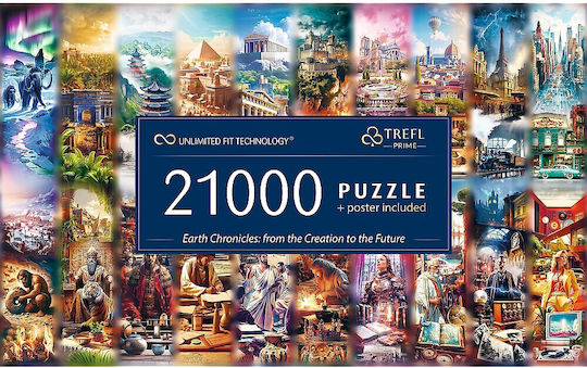 Earth Chronicles From Creation To The Future Puzzle 2D 21000 Pieces