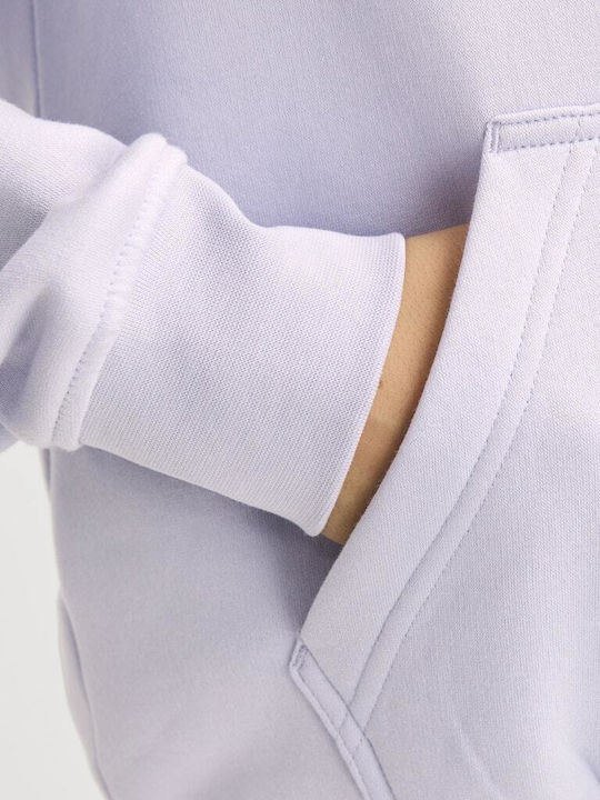 Kids Sweatshirt with Hood and Pockets Lilac