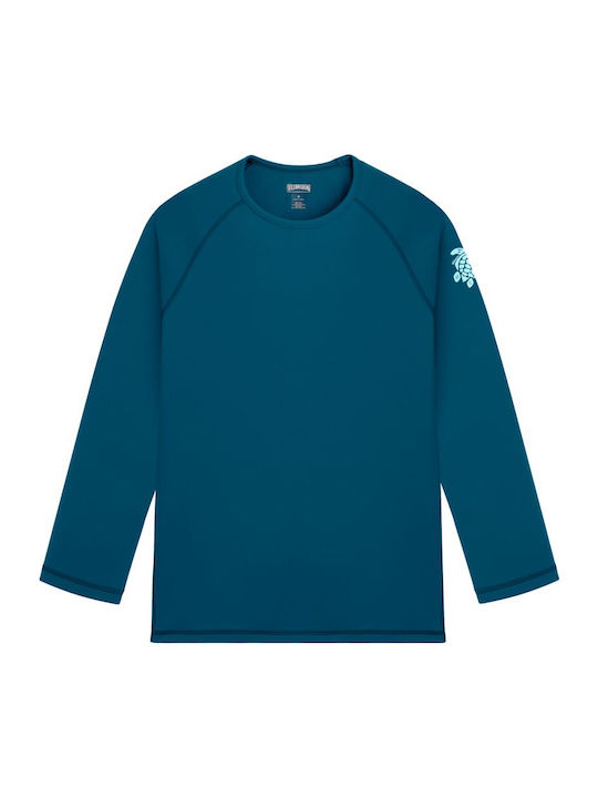Langarmbluse Blue