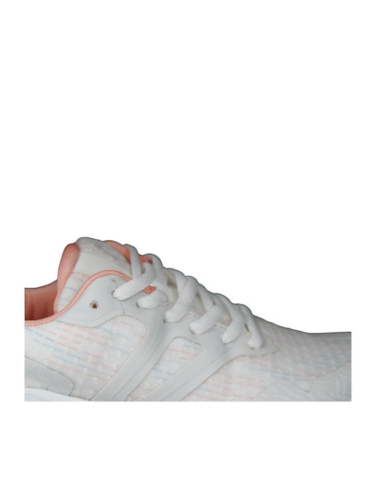 Γυναικεία Ανατομικά Sneakers Λευκό / Ροζ