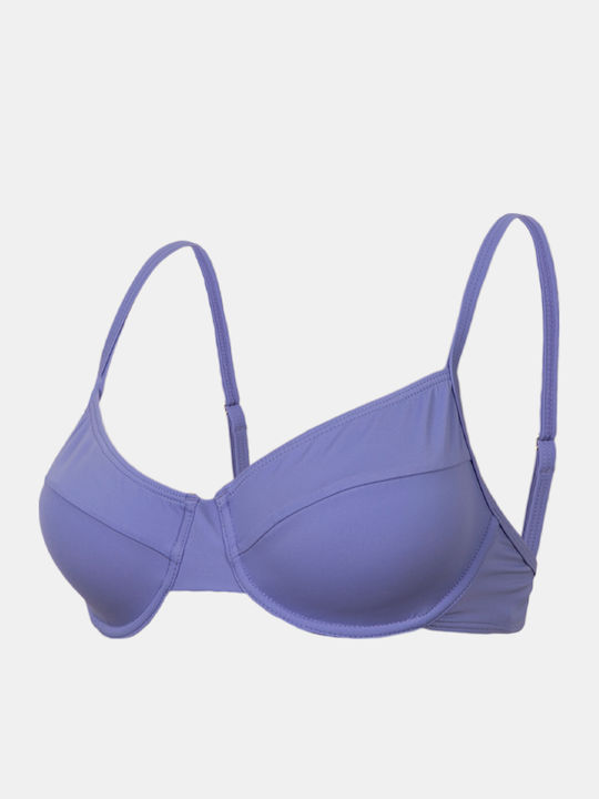 Top costum de baie cu sârmă moale Blue Bell