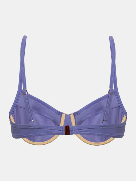 Top costum de baie cu sârmă moale Blue Bell