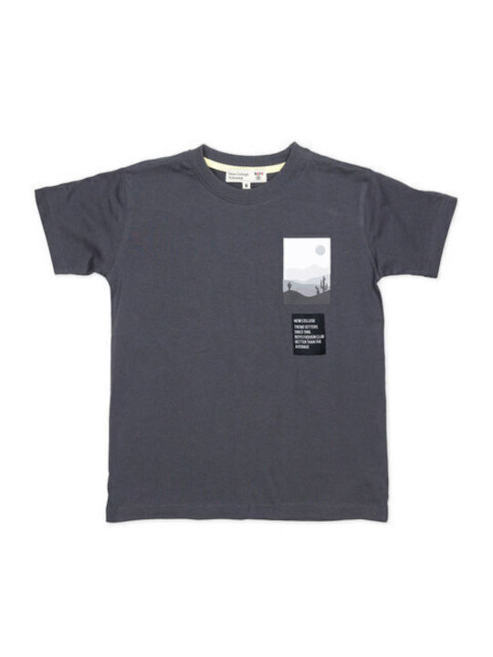 Kinder-T-Shirt Gray