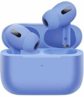Wireless PRO In-ear Bluetooth Handsfree Ακουστικά με Αντοχή στον Ιδρώτα και Θήκη Φόρτισης Μπλε