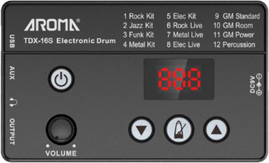 Aroma TDX16S Set de tobe