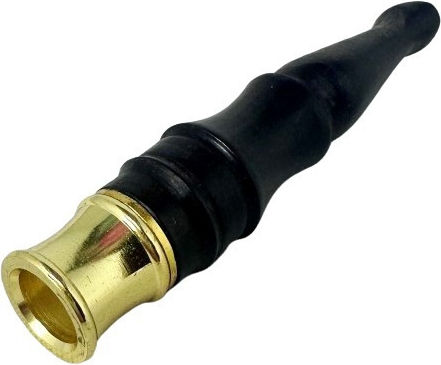 Panora Pipes with Screen 6mm Black