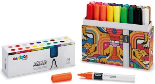 Carioca Markere de Desen 2mm Set 18buc