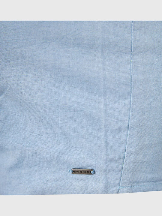 Γυναικείο Crop Top Βαμβακερό baby blue