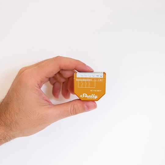 Shelly Smart Switch 4 Καναλιών Wi-Fi & Z-Wave (με Ουδέτερο)