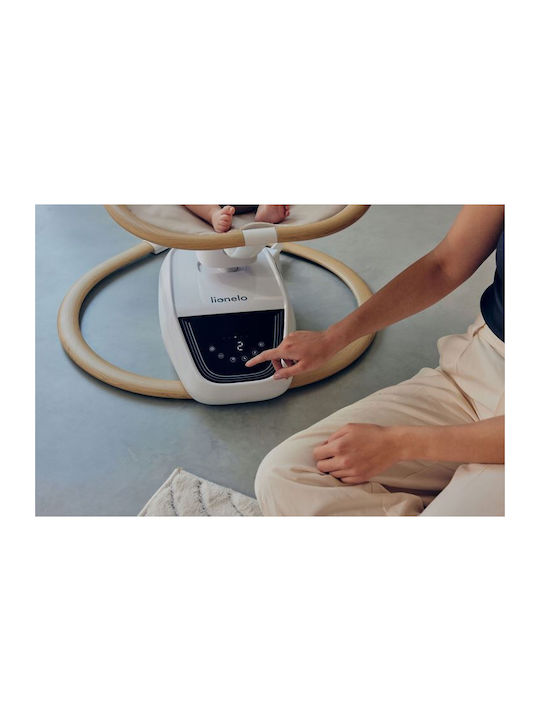 Lionelo Electric Baby Relax Olivia with Music Beige Natural for Child up to 9kg