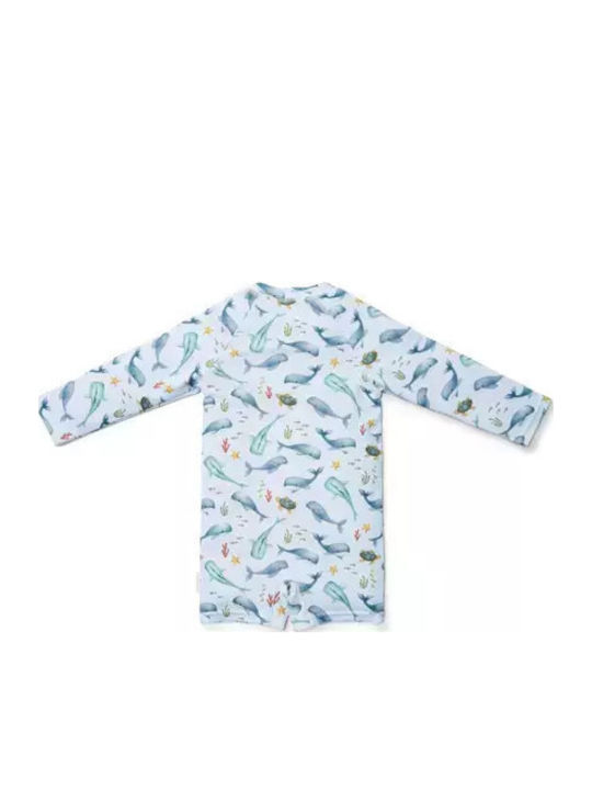 Little Dutch Sea Life Παιδικό Μαγιό Ολόσωμο με Μακρύ Μανίκι Multi-colour