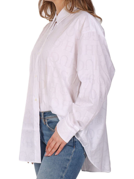 Women's Long Sleeve Shirt White