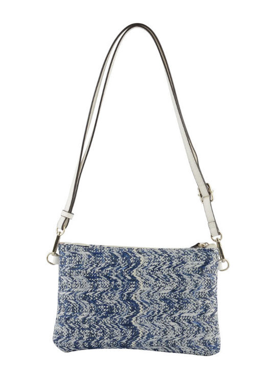 Straw Women's Bag Crossbody Blue