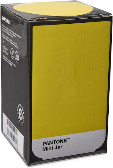 Pantone Vază Galbenă 8x8xÎ14cm