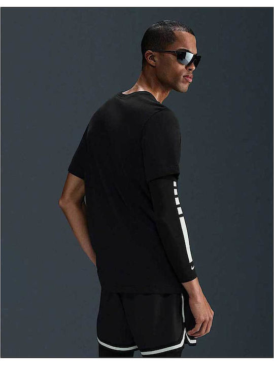 Dri-Fit Спортна тениска Черен