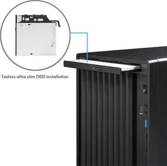 Chieftec BS-20B-OP Midi Tower Κουτί Υπολογιστή Μαύρο