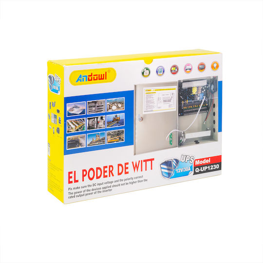 Andowl DIN Rail Power Supply 30A