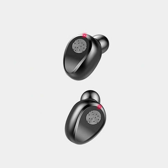 F9 In-ear Bluetooth Handsfree Ακουστικά με Θήκη Φόρτισης TWS