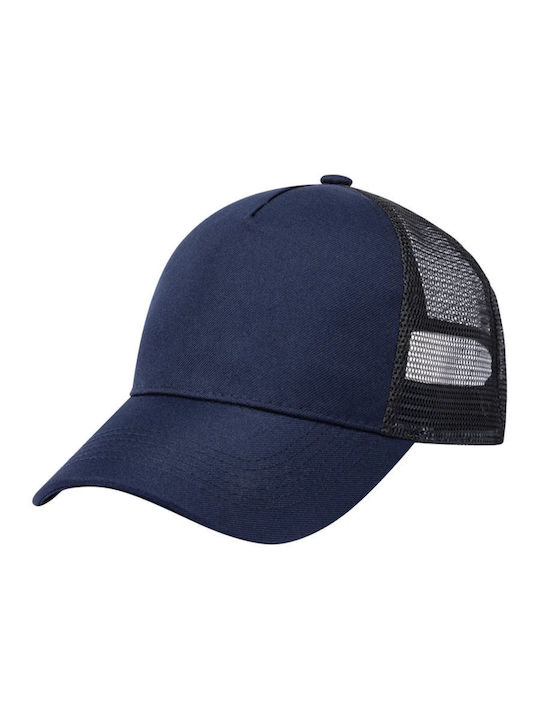 Trucker Cap Blue-Black Mesh Karlowsky