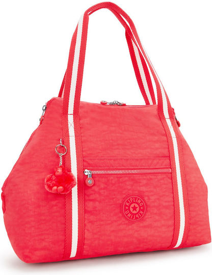 Kipling 58cm Σακ Βουαγιάζ Κόκκινο Υφασμάτινο 20x32εκ.