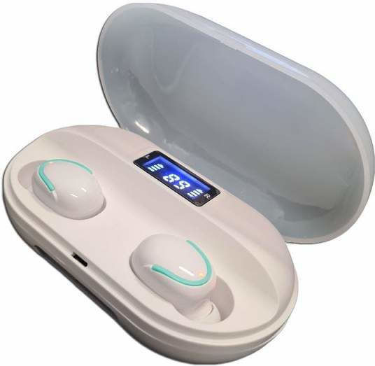 In-ear Bluetooth Handsfree Ακουστικά με Θήκη Φόρτισης TWS